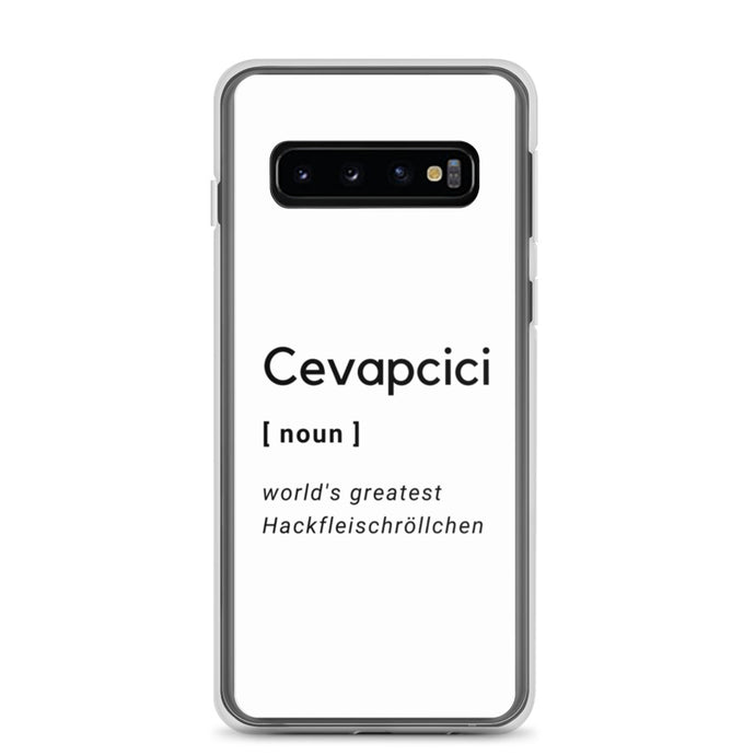 Cevapcici - World's greatest Hackfleischröllchen - Handyhülle Galaxy s10