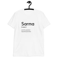 Lade das Bild in den Galerie-Viewer, SARMA - Kurzärmeliges Unisex-T-Shirt
