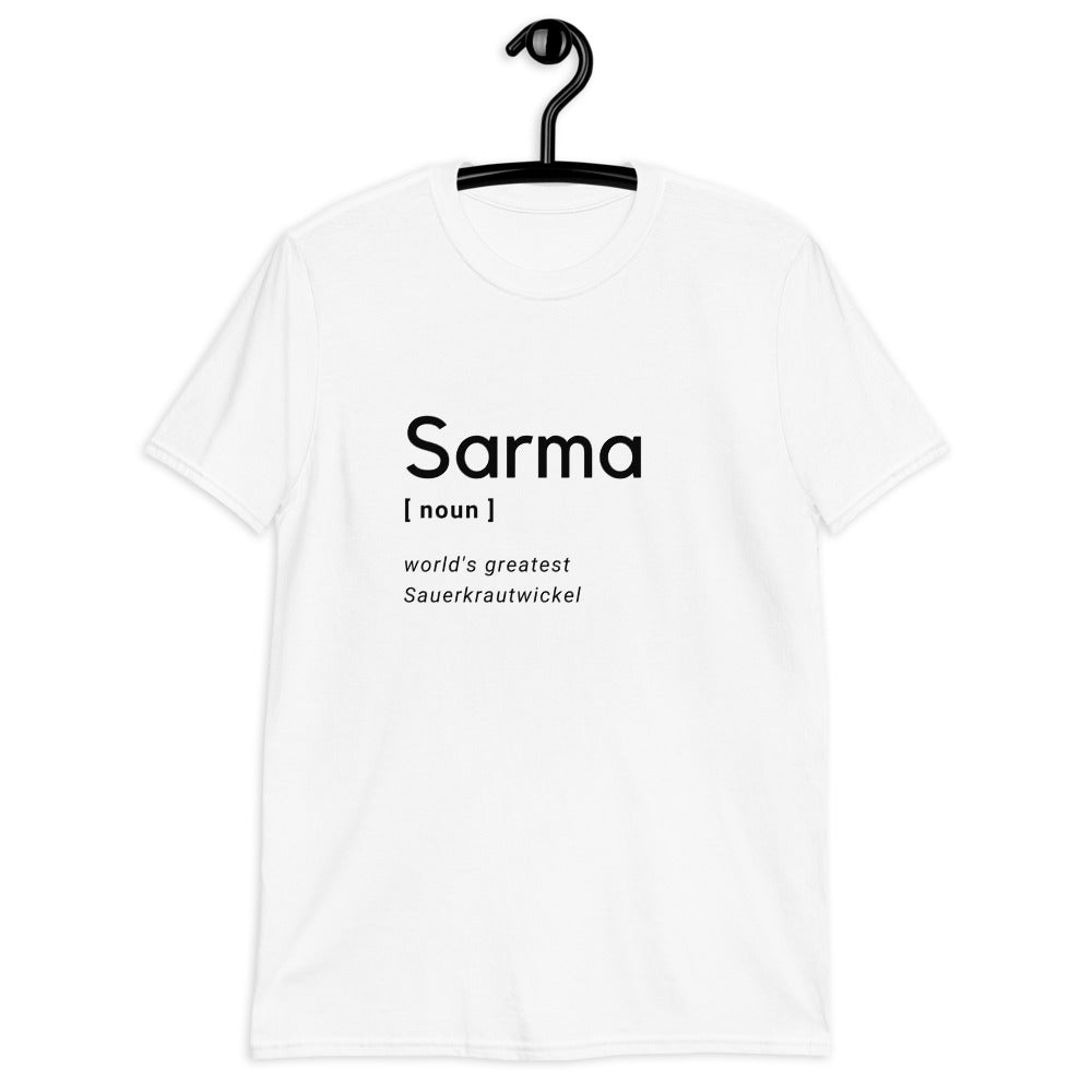 SARMA - Kurzärmeliges Unisex-T-Shirt